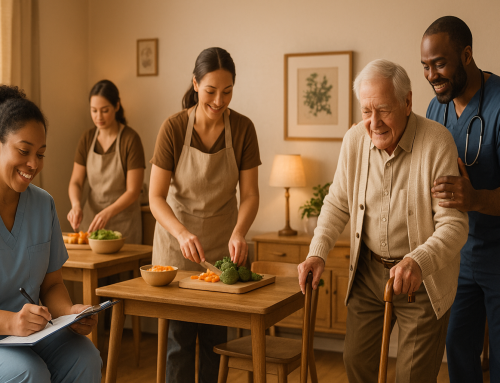 Creating a Comforting In-Home Care Routine with Family Recipes